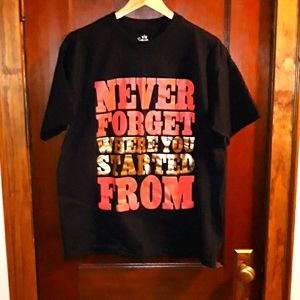 Mens Summer Ware brand XL black shirt